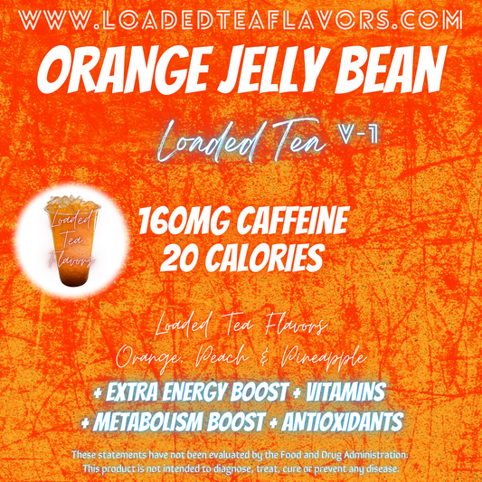 Orange Jelly Bean 🐣 DIY Loaded Tea Recipe