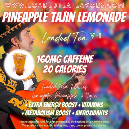 Pineapple Tajin Lemonade 🪇 DIY Loaded Tea Recipe