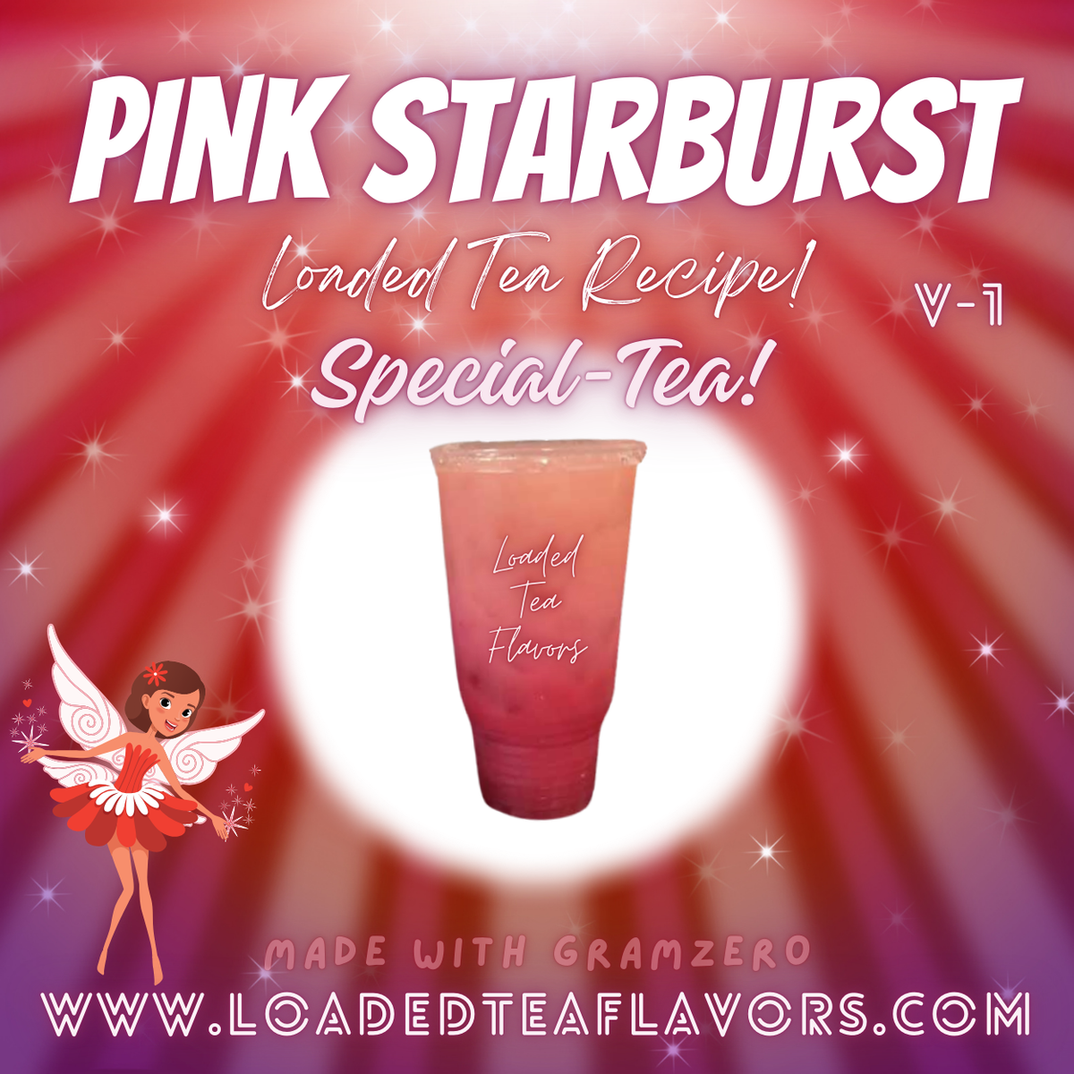 Spring Loaded Tea Names Pink Starburst π Specialty DIY Loaded Tea Recipe β Loaded Tea Flavors