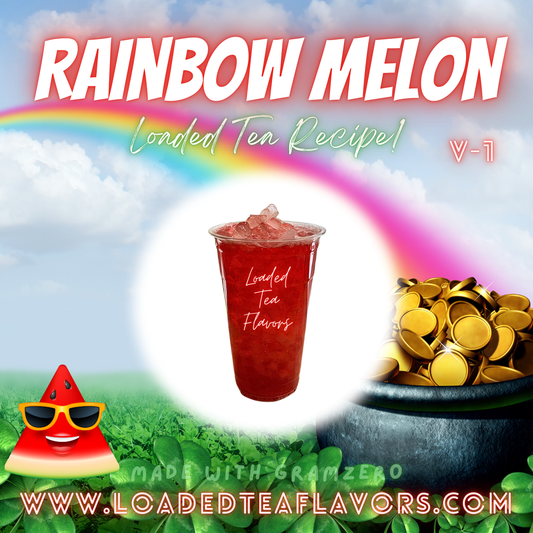 Rainbow Melon 🌈 DIY Loaded Tea Recipe