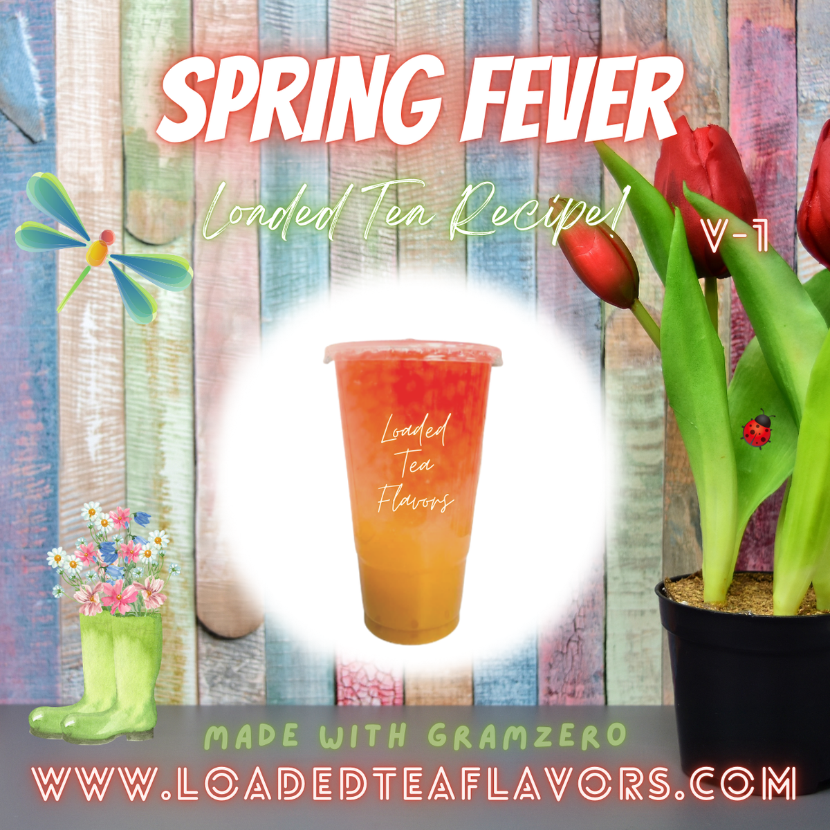 Spring Tea Recipes Spring Fever 🌷 DIY Loaded Tea Recipe – Loaded Tea Flavors