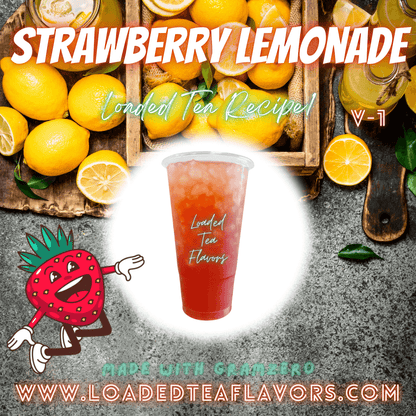 Strawberry Lemonade Flavored 🍓🍋 Loaded Tea Recipe