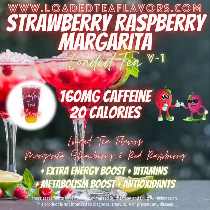 Strawberry Raspberry Margarita ππΉ DIY Loaded Tea Recipe β Loaded Tea ...