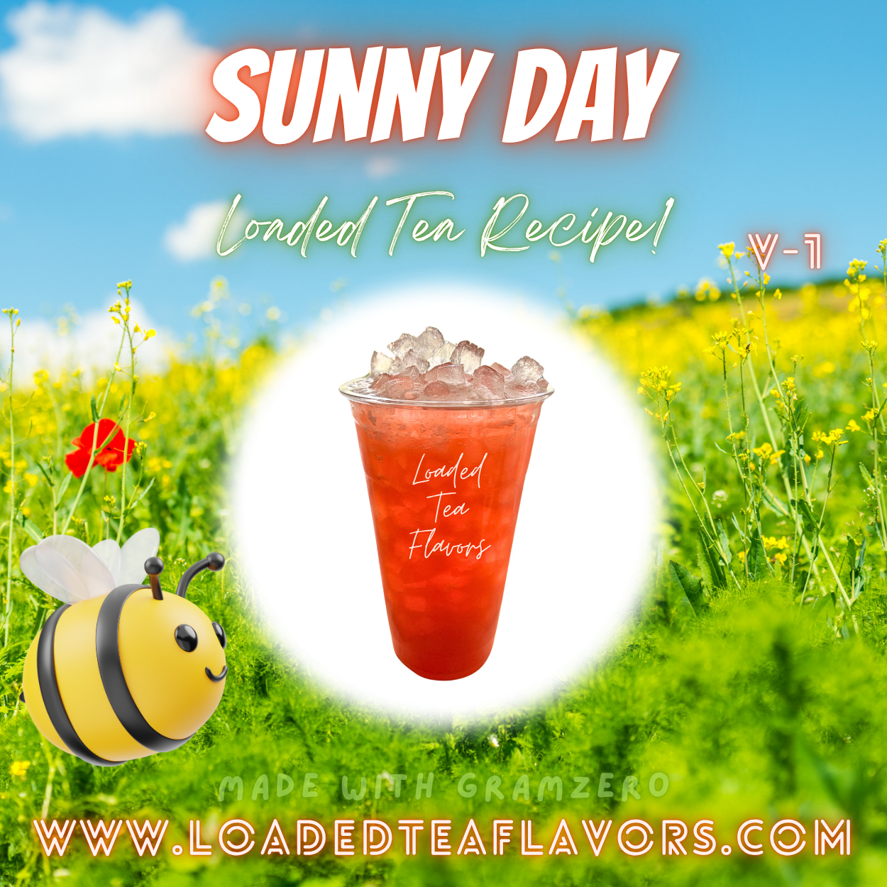 Sunny Day ️🌞 DIY Loaded Tea Recipe
