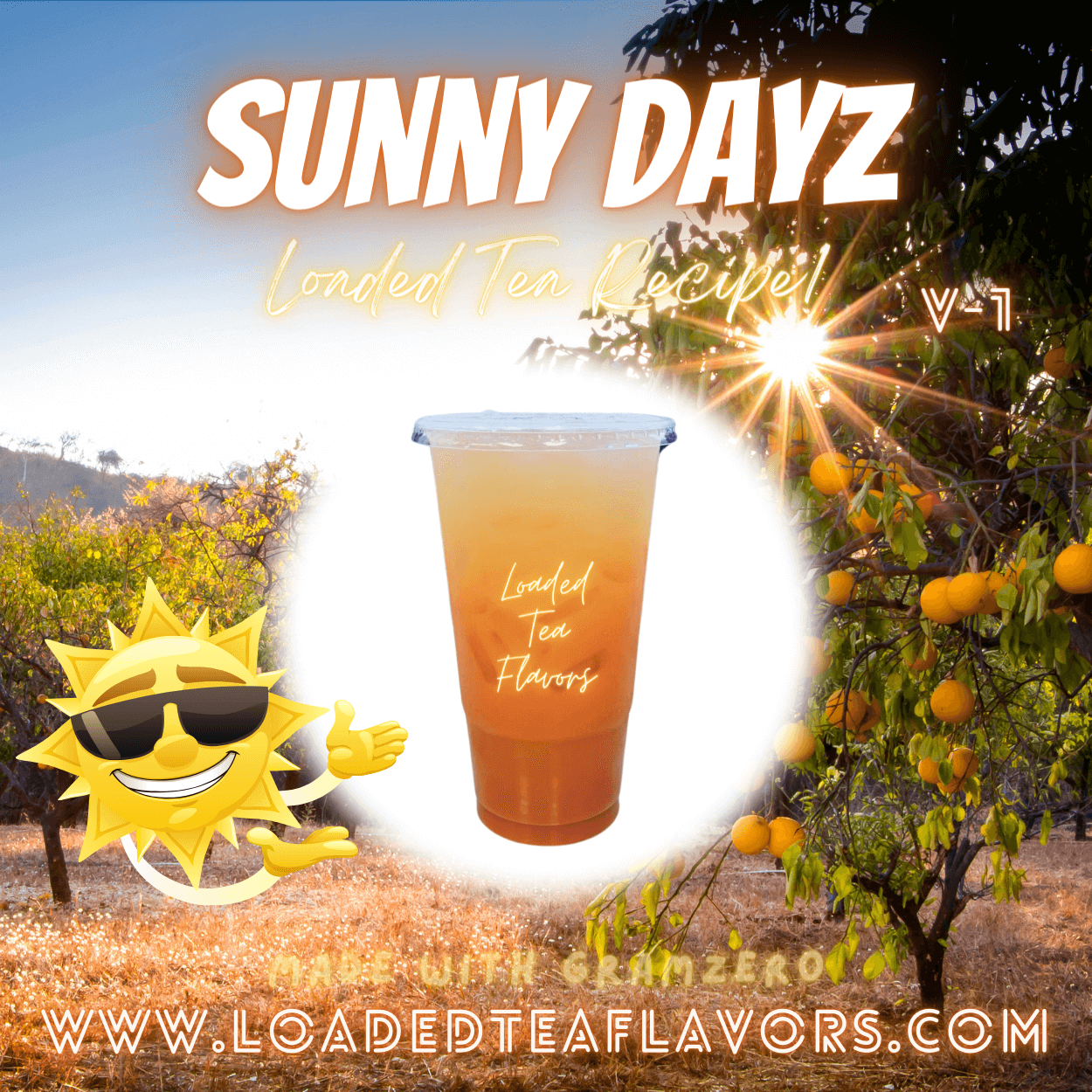 Sunny Dayz Flavored 🌞 Loaded Tea Recipe
