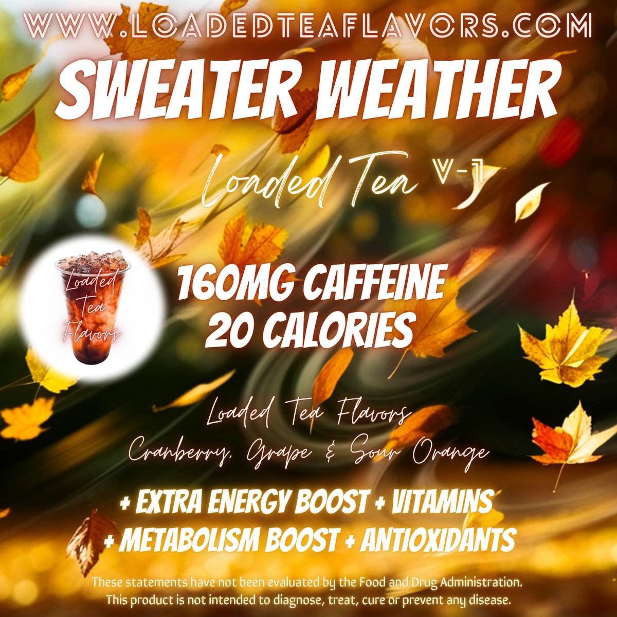 Sweater Weather V1 🍃 DIY Loaded Tea Recipe