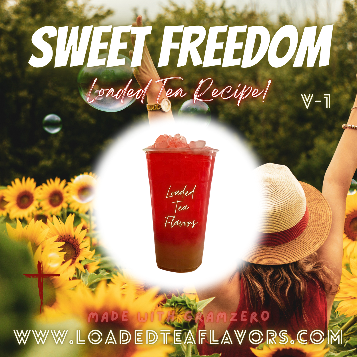 Sweet Freedom ️🙌 DIY Loaded Tea Recipe