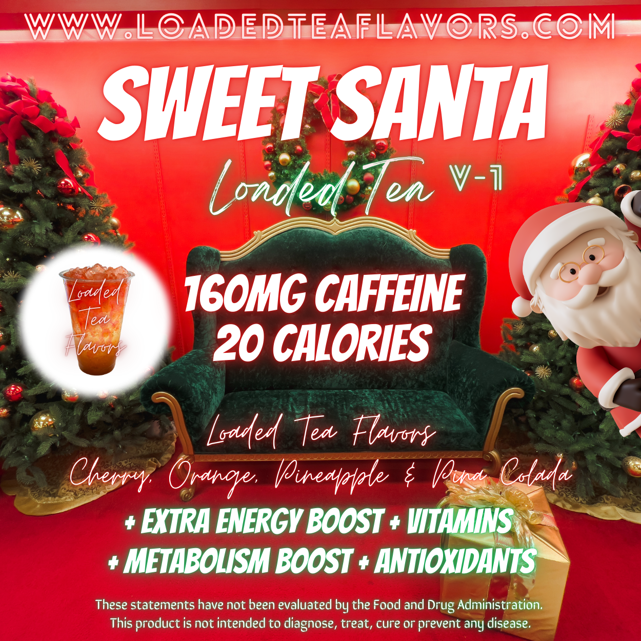 Sweet Santa ️🎅❤️ DIY Loaded Tea Recipe