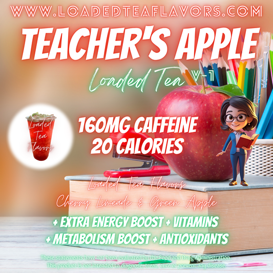 Teacher's Apple ️🍎 DIY Loaded Tea Recipe
