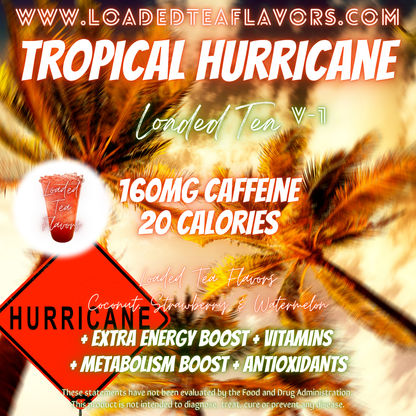 Tropical Hurricane 🏝️🌊 DIY Loaded Tea Recipe