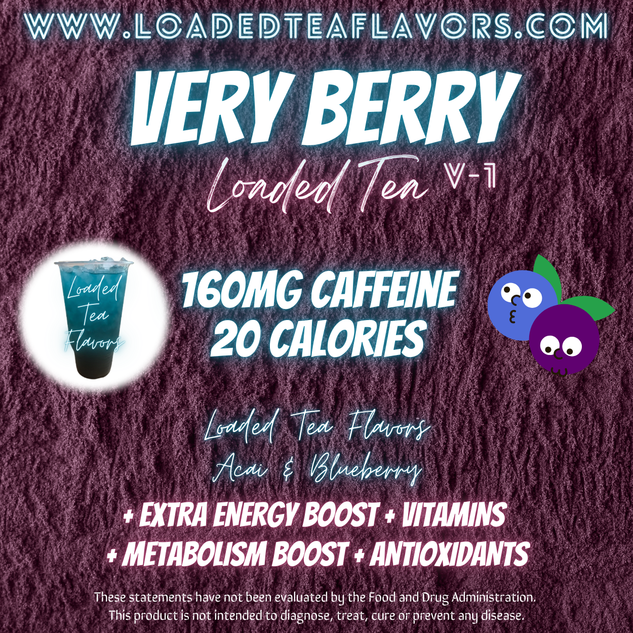 Very Berry π DIY Loaded Tea Recipe β Loaded Tea Flavors