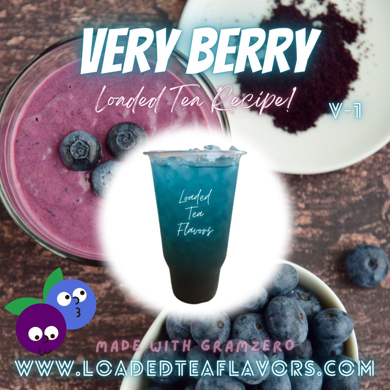 Very Berry π DIY Loaded Tea Recipe β Loaded Tea Flavors