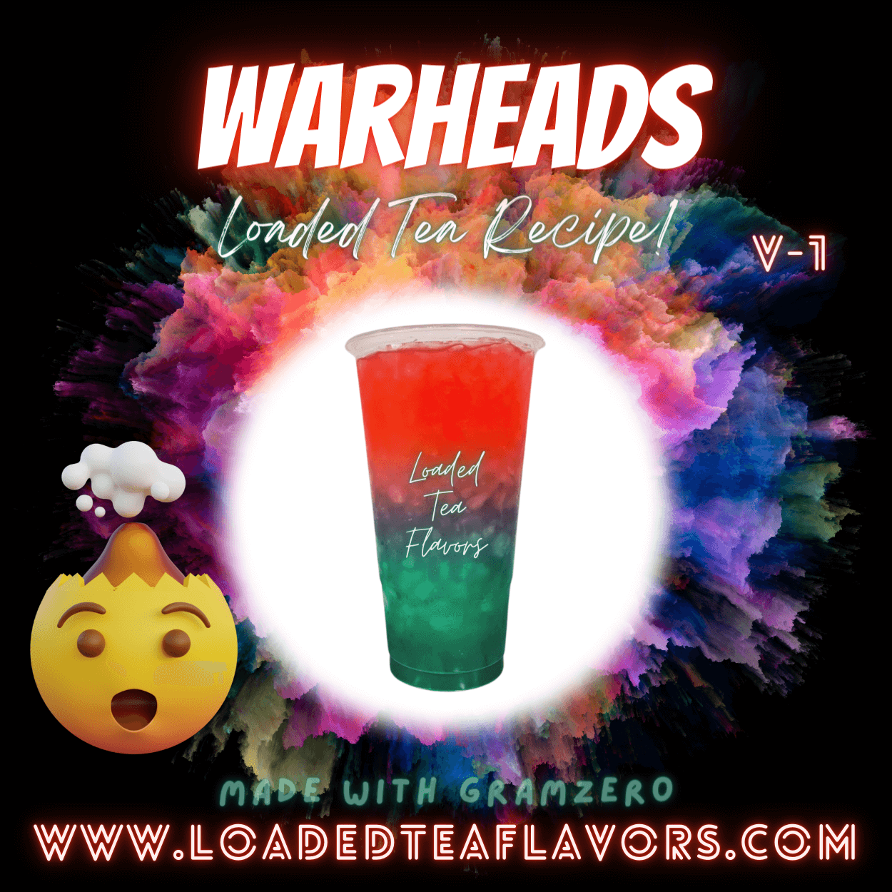 Warheads Flavored 🤯 Loaded Tea Recipe