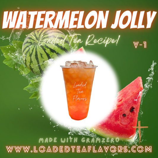 Watermelon Jolly ️🍉😋 DIY Loaded Tea Recipe