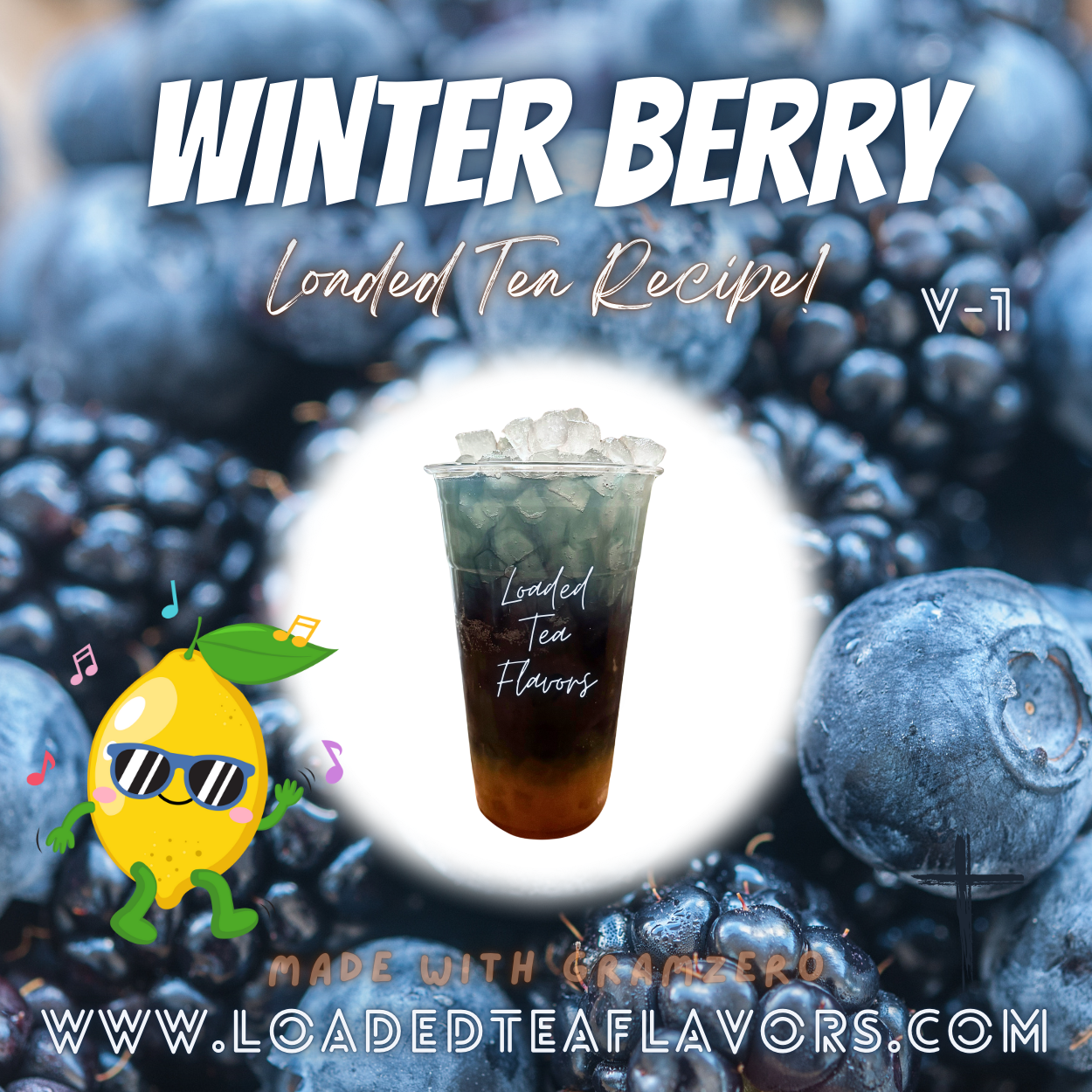 Winter Berry ️❄️🫐 DIY Loaded Tea Recipe
