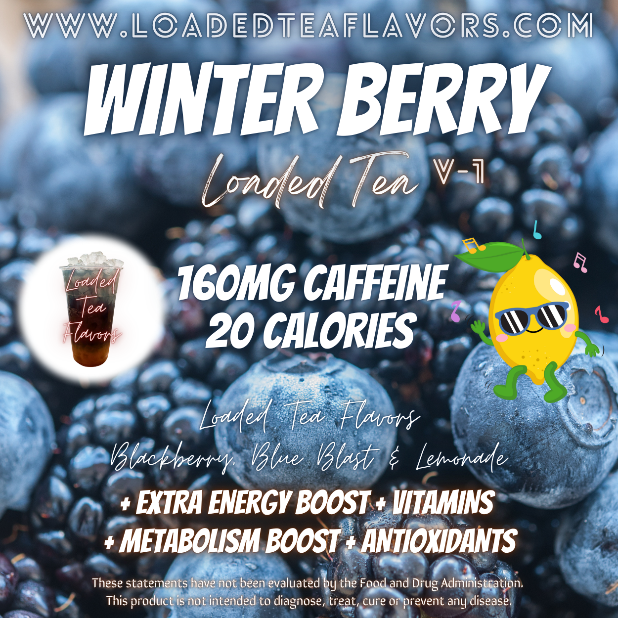 Winter Berry ️❄️🫐 DIY Loaded Tea Recipe