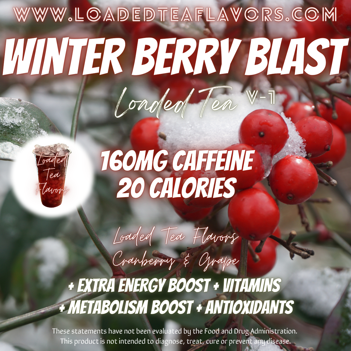 Fall Berry Blitz Tea Winter Berry Blast 💥 DIY Loaded Tea Recipe – Loaded Tea Flavors
