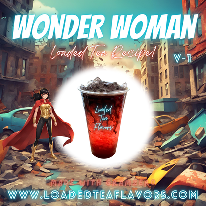 Wonder Woman V1 🦸‍♀️ DIY Loaded Tea Recipe