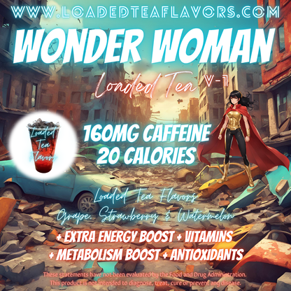 Wonder Woman V1 🦸‍♀️ DIY Loaded Tea Recipe