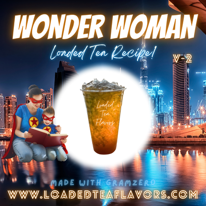 Wonder Woman V2 👩‍🦰 DIY Loaded Tea Recipe