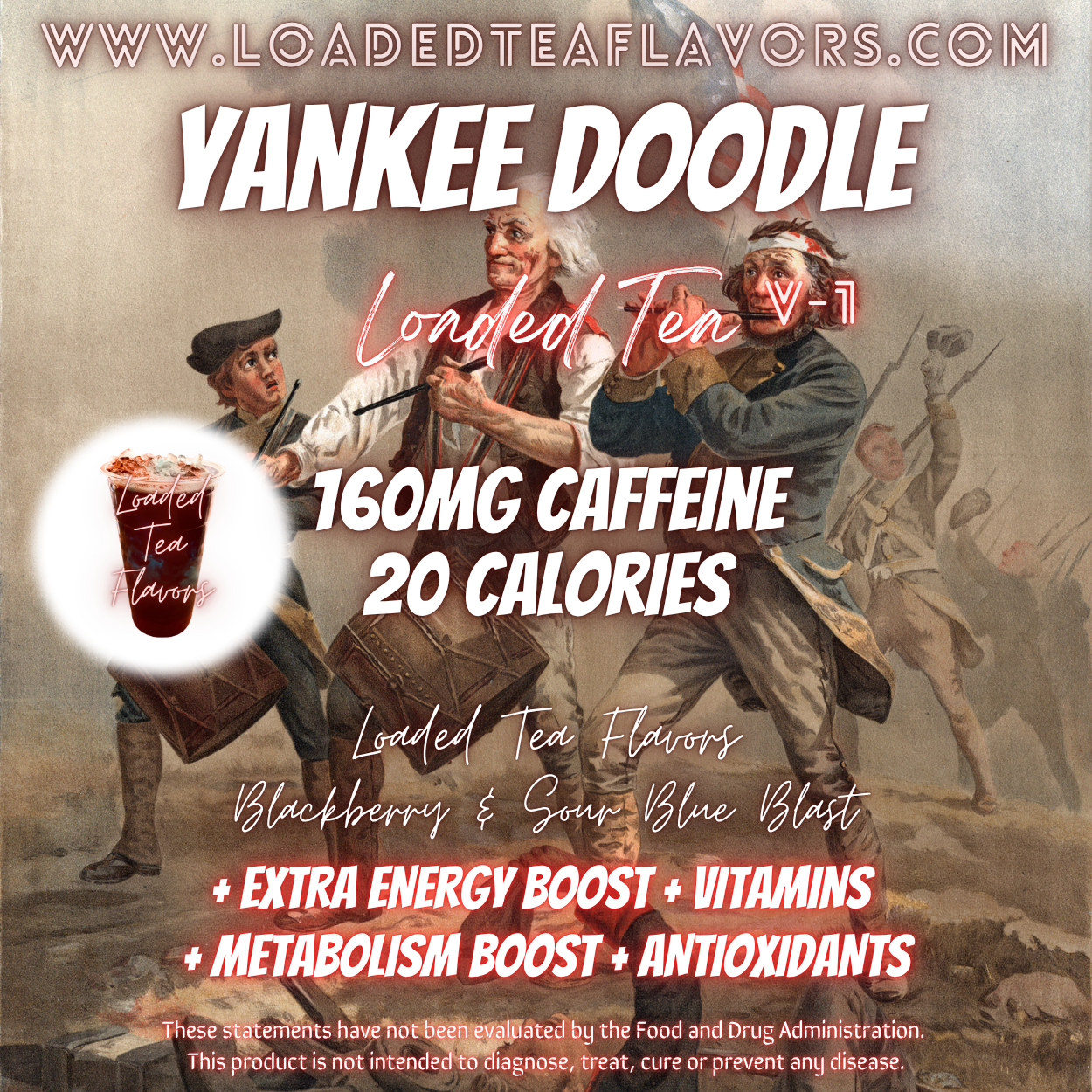 Yankee Doodle 🪶 DIY Loaded Tea Recipe