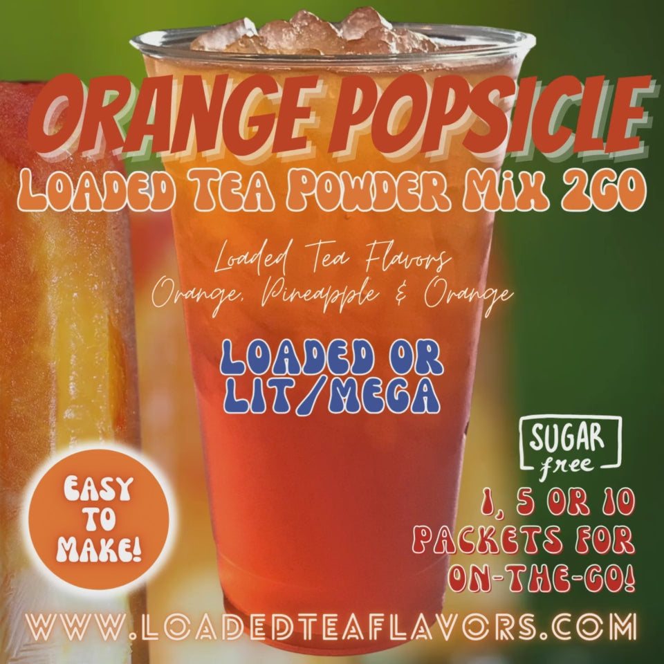 Loaded Tea Mix for Sale by Loaded Tea Flavors Mega Tea Lit Tea Vitamin Energy Drink Make Loaded Teas at Home