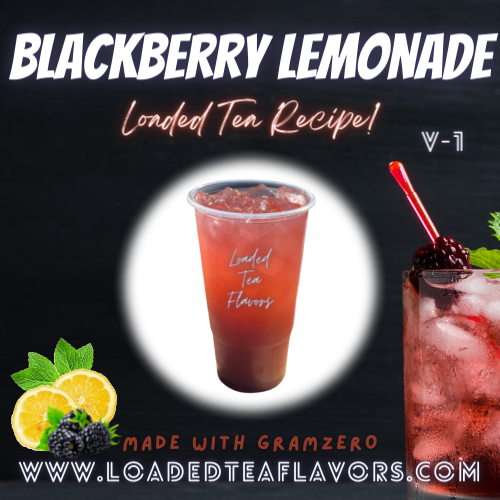 Blackberry Lemonade Flavored 💜🍋 Loaded Tea Recipe