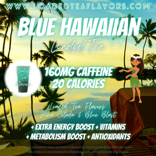 Blue Hawaiian Flavored 💠 Loaded Tea Recipe