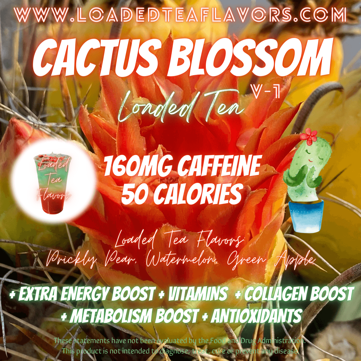 Cactus Blossom V1 Flavored 🌵🌸 Loaded Tea Recipe