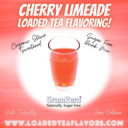 CHERRY LIMEADE Sugar Free Drink Mix 🍒 Loaded Tea Flavoring