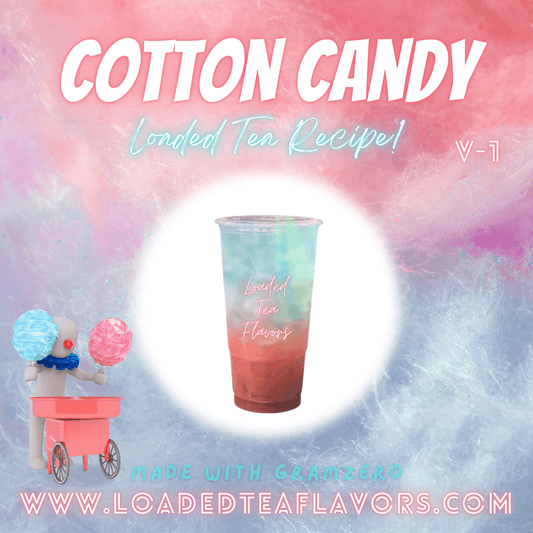 Cotton Candy Flavored 🍭 Loaded Tea Recipe - V1