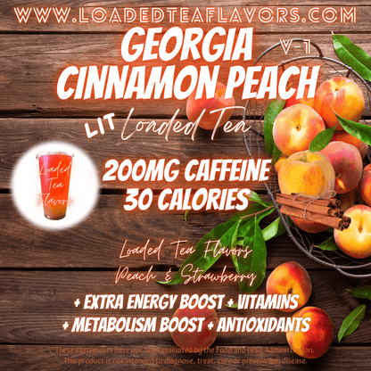 Georgia Cinnamon Peach Flavored 🍑 Loaded Tea Recipe