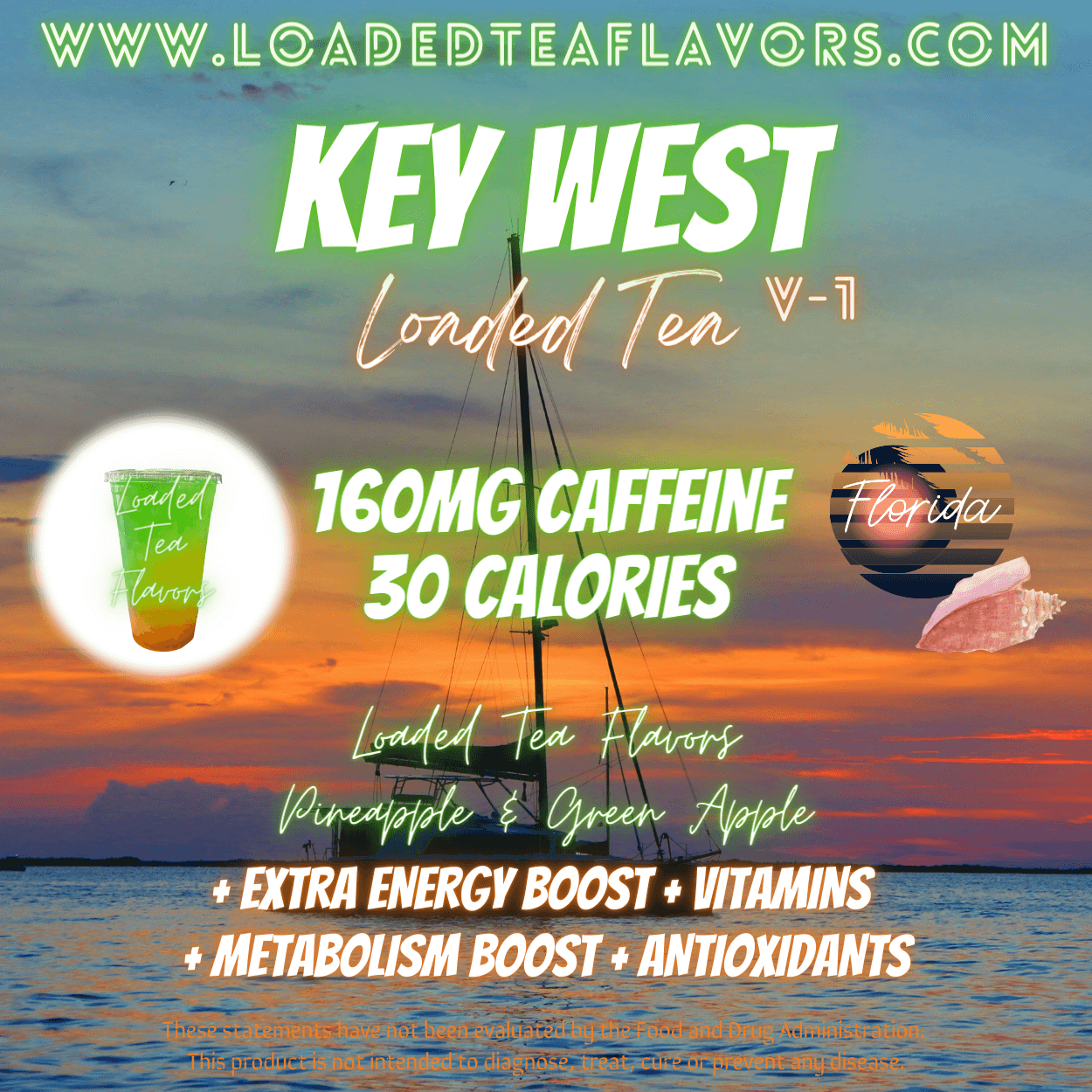 Key West Flavored 🏝️ Loaded Tea Recipe