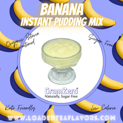 BANANA Sugar Free Pudding Mix 🍌 Protein Shake Flavoring
