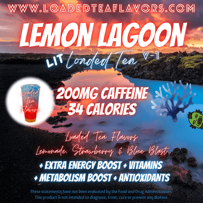 Lemon Lagoon Flavored 🍋🐊 Loaded Tea Recipe