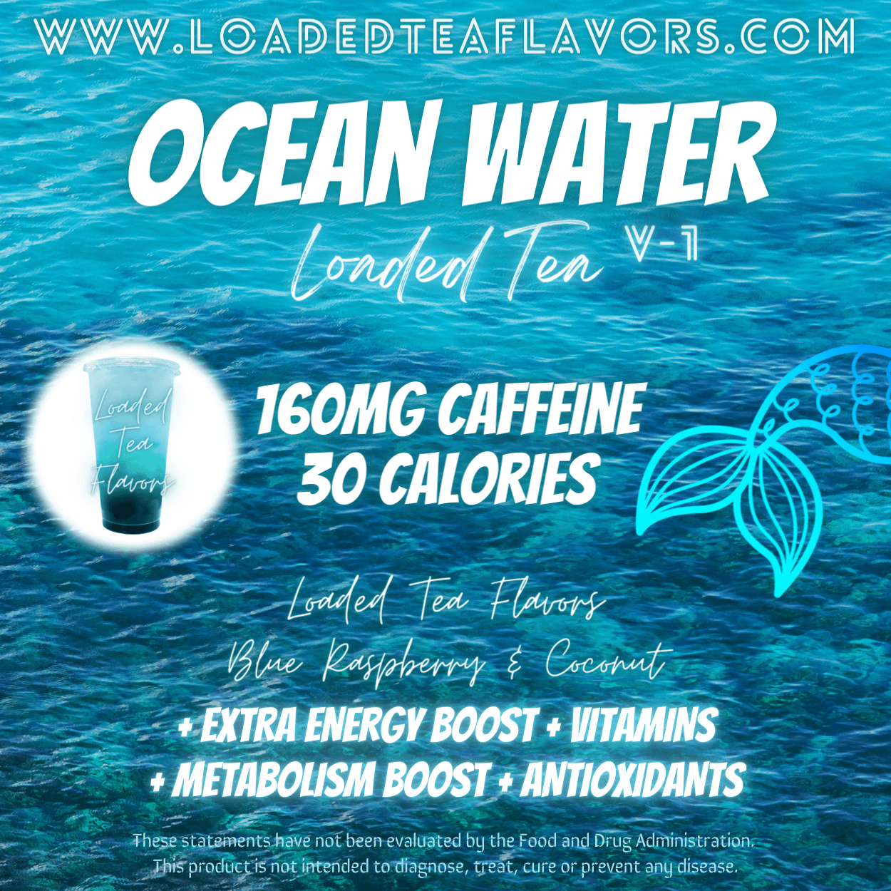 Ocean Water Flavored 🐳 Loaded Tea Recipe