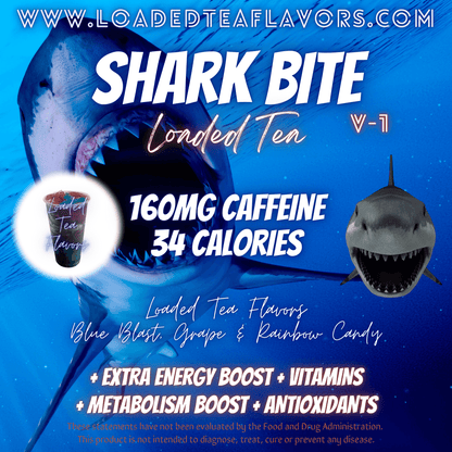 Shark BITE Flavored 😱 Loaded Tea Recipe
