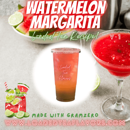 Watermelon Margarita Flavored 🍉🍹 Loaded Tea Recipe